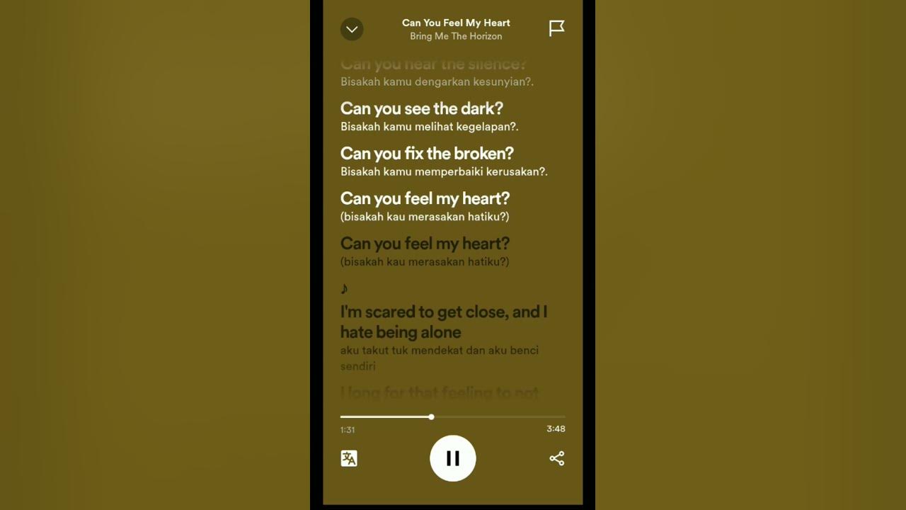Bring Me The Horizon Can You Feel My Heart Lyrics#liriklagu #shorts