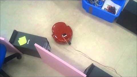 AmigoBot testdrive using a behavior framework.