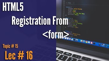 HTML5 Form part 2 || HTML and CSS lectures for beginners in Hindi/Urdu