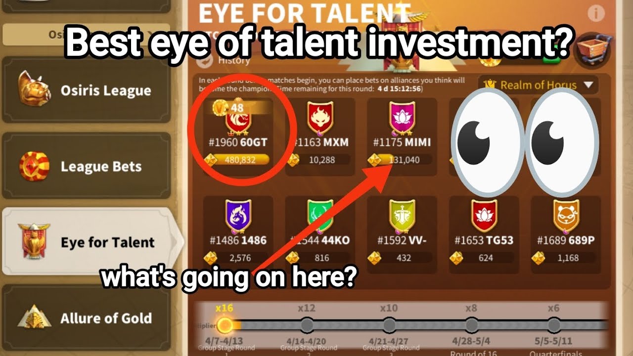 Osiris League Season 9 best Eye of talent picks!