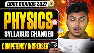 Class 12 Physics New Syllabus 202627  Cbse New Syllabus 2027  All Chapters  Cbse Latest News