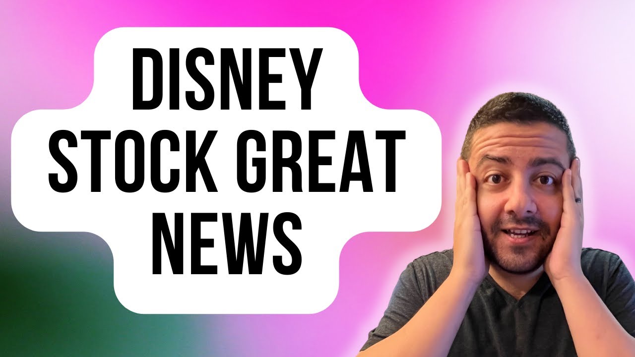 Great News for Disney Stock Investors YouTube