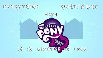 Everything Right/Wrong With Equestria Girls in 13 Minutes or Less