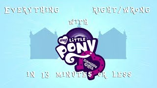 Celebrity Everything Right/Wrong With Equestria Girls in 13 Minutes or Less Wealth