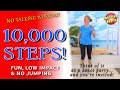 10000 steps workout  fun low impact no jumping workout  walk at home with improved health