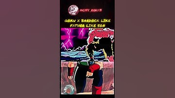 Goku and Bardock’s Legendary Pose 💥🔥 #dragonball #goku #bardock #dbz #animeedit