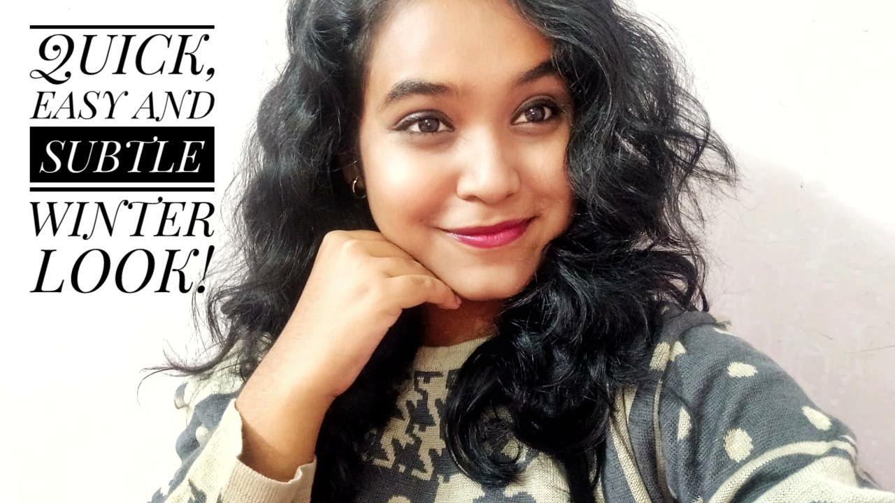 QUICK, SUBTLE, EASY WINTER MAKEOVER USING VERY BASIC PRODUCTS