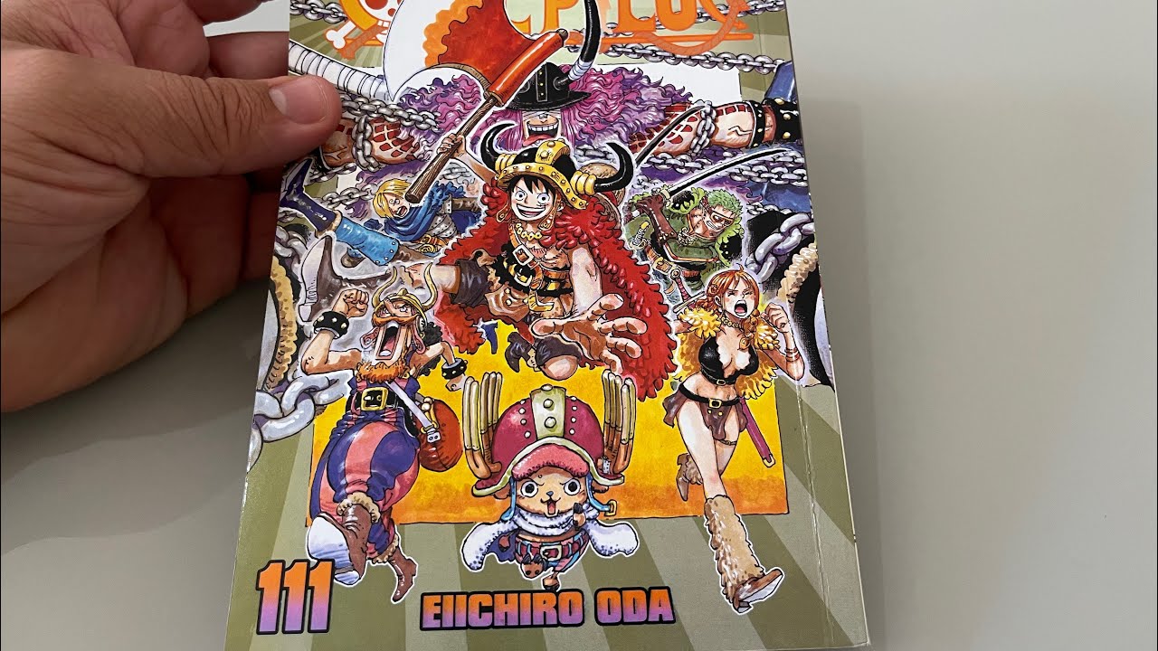 Unboxing of One Piece Manga Volume 111 - YouTube