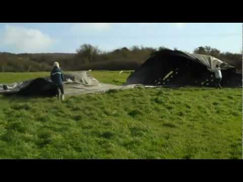 How To Remove Old Plastic Landscape Sheeting?