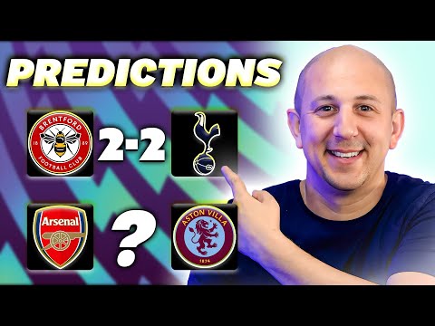 Will Arsenal End Villa's Huge Win Streak?! [PREDICT THE PREM GAMEWEEK 19