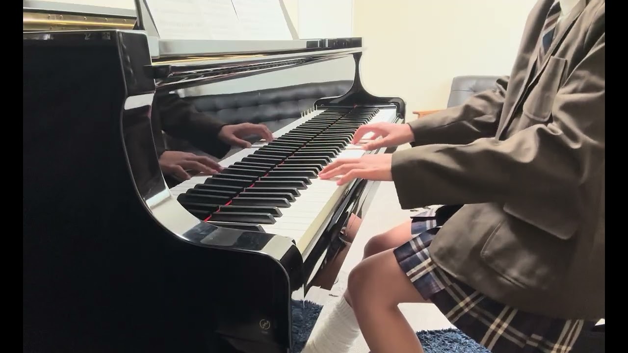 旅立ちの日に ピアノ伴奏（小6）妹