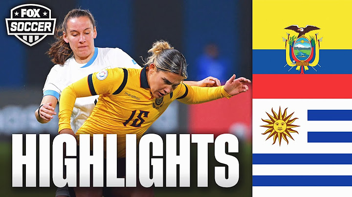 Ecuador vs. Uruguay 2025 Copa América Femenina Highlights | FOX Soccer
