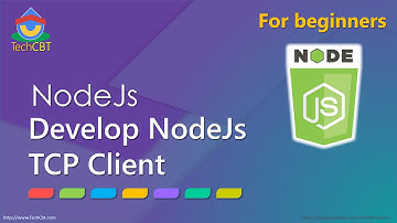 How to develop TCP Client (Network) application using NodeJs
