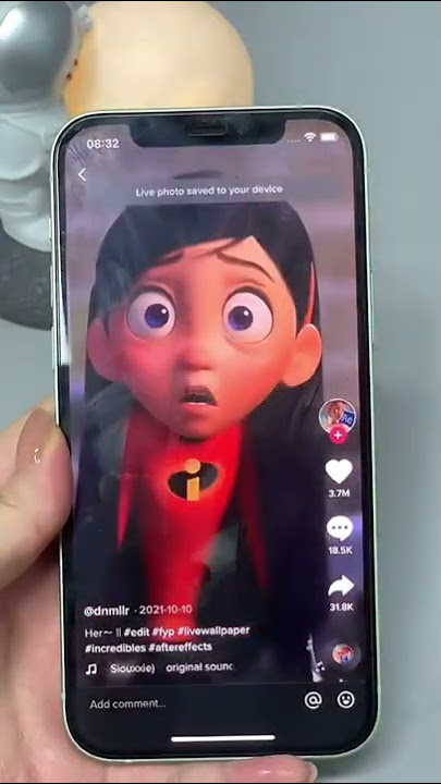 How to use live wallpaper on your iPhone[tiktok live]#foryou #fyp #iphone #apple #new #tiktok #tips