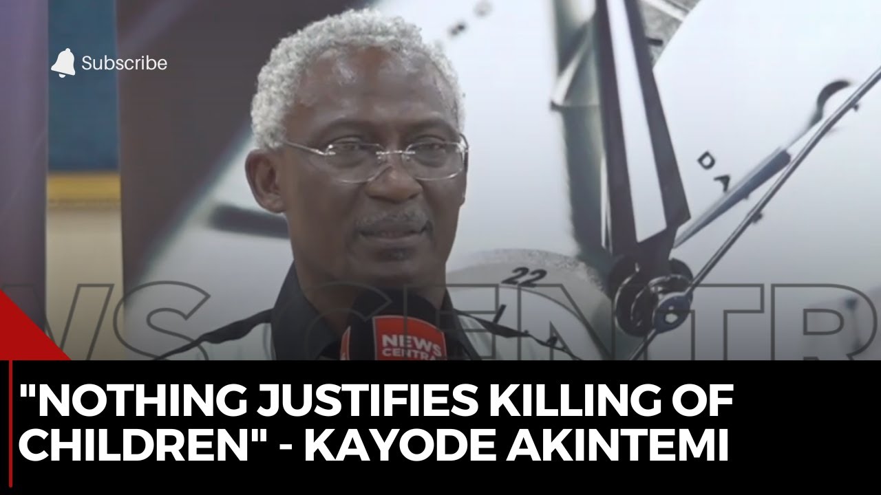 Middle Belt Crisis: "Nothing Justifies Killing Of Children" - kayode Akintemi