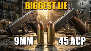 9mm vs .45 ACP: The Gun Industry's BIGGEST Lie (And You Fell For It)