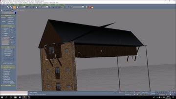 Gmax: How to make models for Trainz, part 7a - Texturing buildings