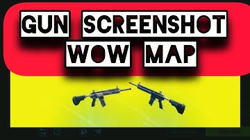 WOW MAP COVER PHOTO] GUN SCREENSHOT IN WOW MAP. PUBG MOBILE #pubgmobile #bgmi #gaming 
