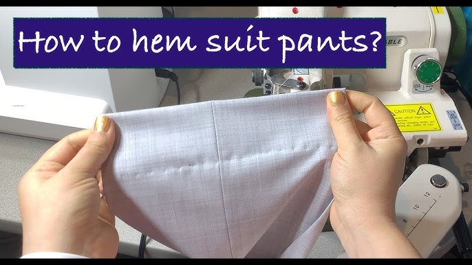 How to hem pants without tailor or sewing : r/lifehacks