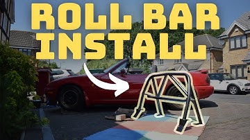 Roll Bar Install on a Miata MX5 (GCR2 GCFabrications)
