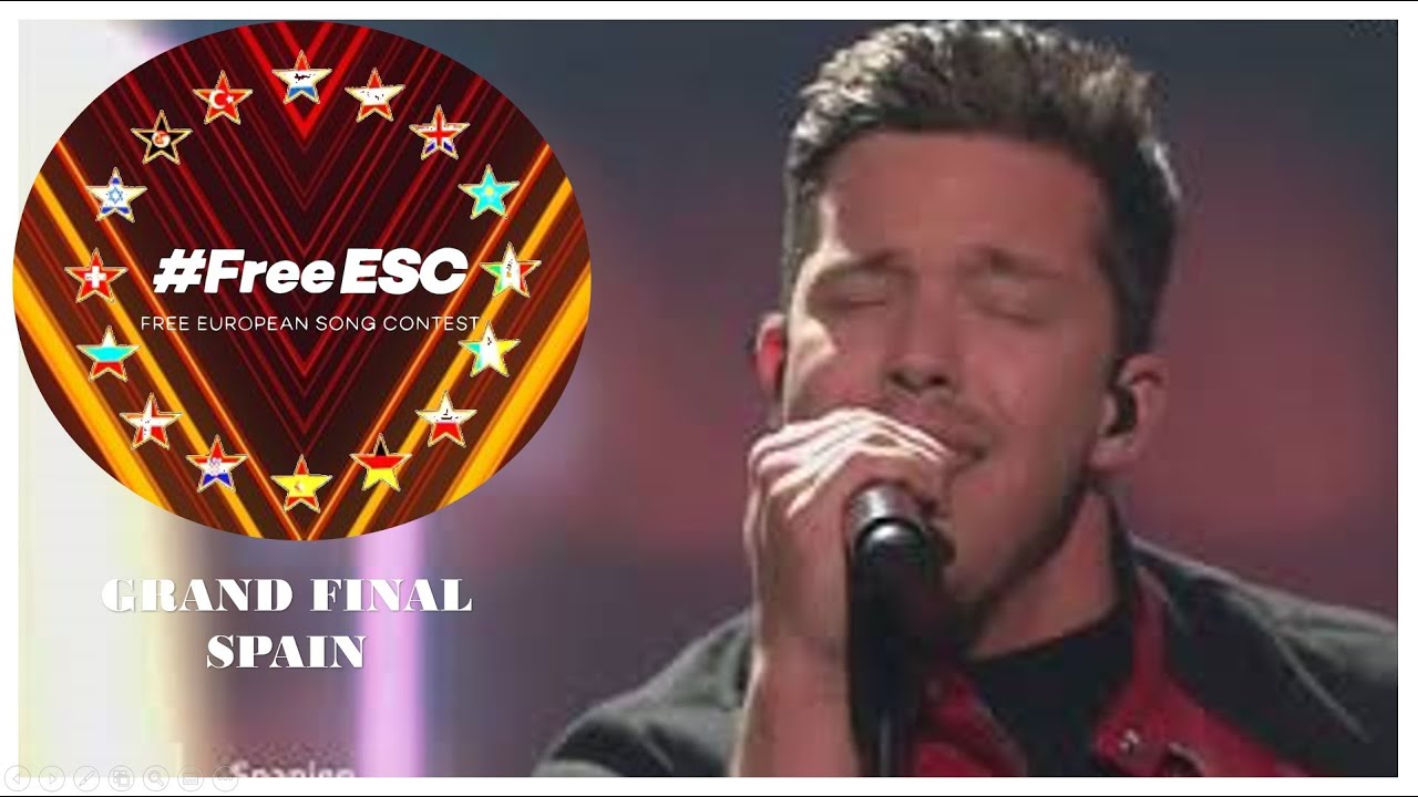 Nico Santos Like I Love You Winner Of Free European Song Contest 2020 Final Spain Freeesc Youtube