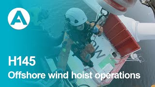 H145 - Offshore wind hoist operations