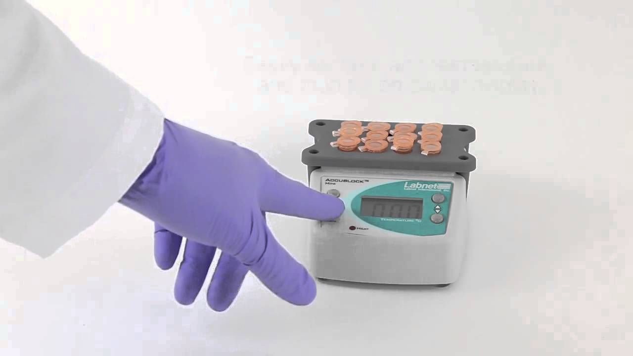 How do the Labnet AccuBlock™ Digital Dry Baths work? - YouTube