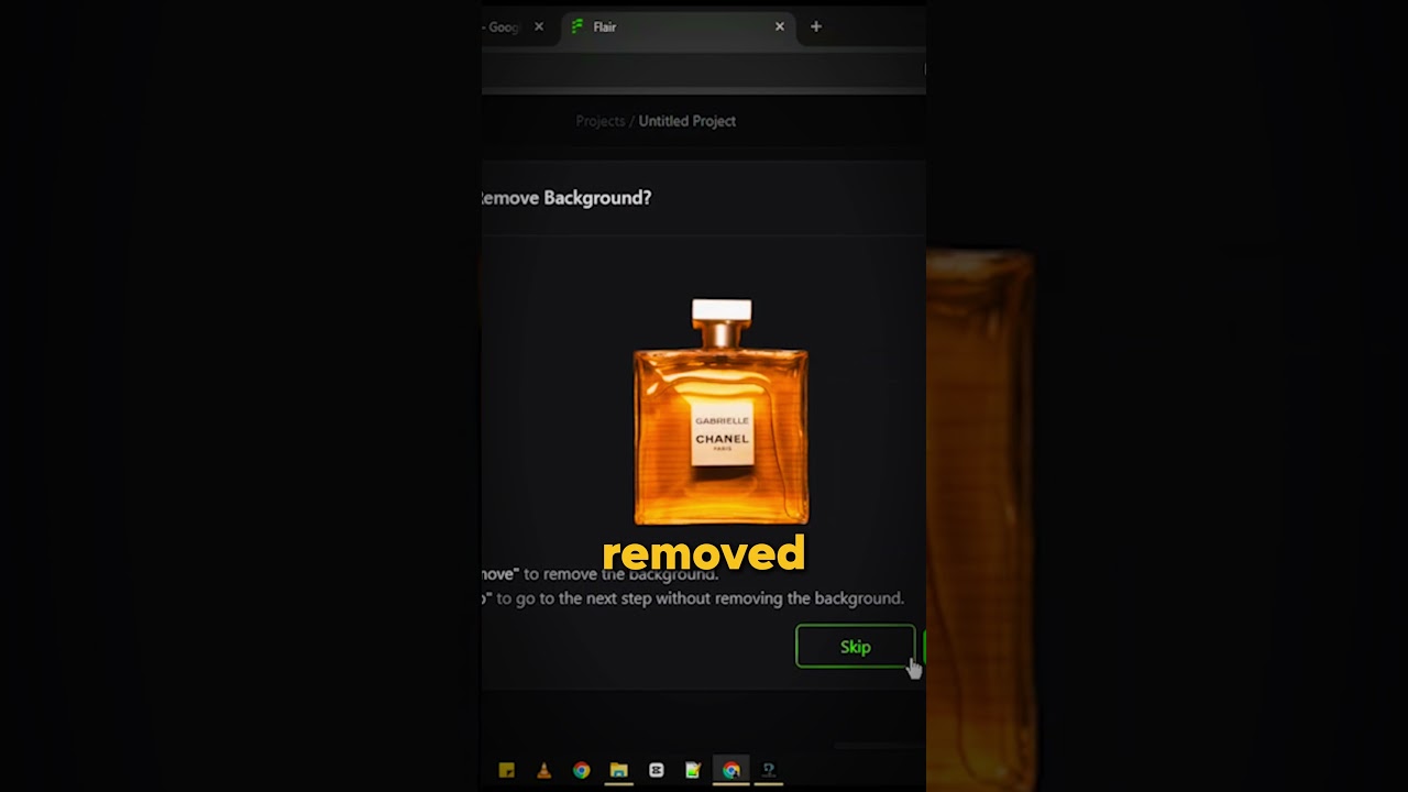 Get professional product photos in seconds with AI