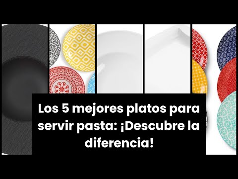 🎬 Video relacionado con platos grandes para servir comida