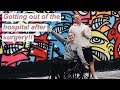 DAY IN THE LIFE AFTER SURGERY | Getting out of the hospital, taking my bandage off, exploring Cinci!