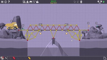 Poly Bridge 2 | 3-09 Wibbly Wobbly