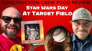 It’s a construction crew food review - episode 14 - Star Wars day at Target Field #mntwins #brisket 