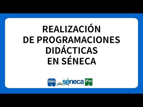 Realización de programaciones didácticas en Séneca