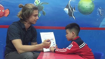 Quang Huy -Test speaking - Hệ thống Anh ngữ Nemo - Tiếng Anh trẻ em 4-15 tuổi