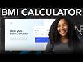 30 Day Coding Challenge - Day 11 - BMI Calculator (Next.js, Material UI, TypeScript, Calculator)