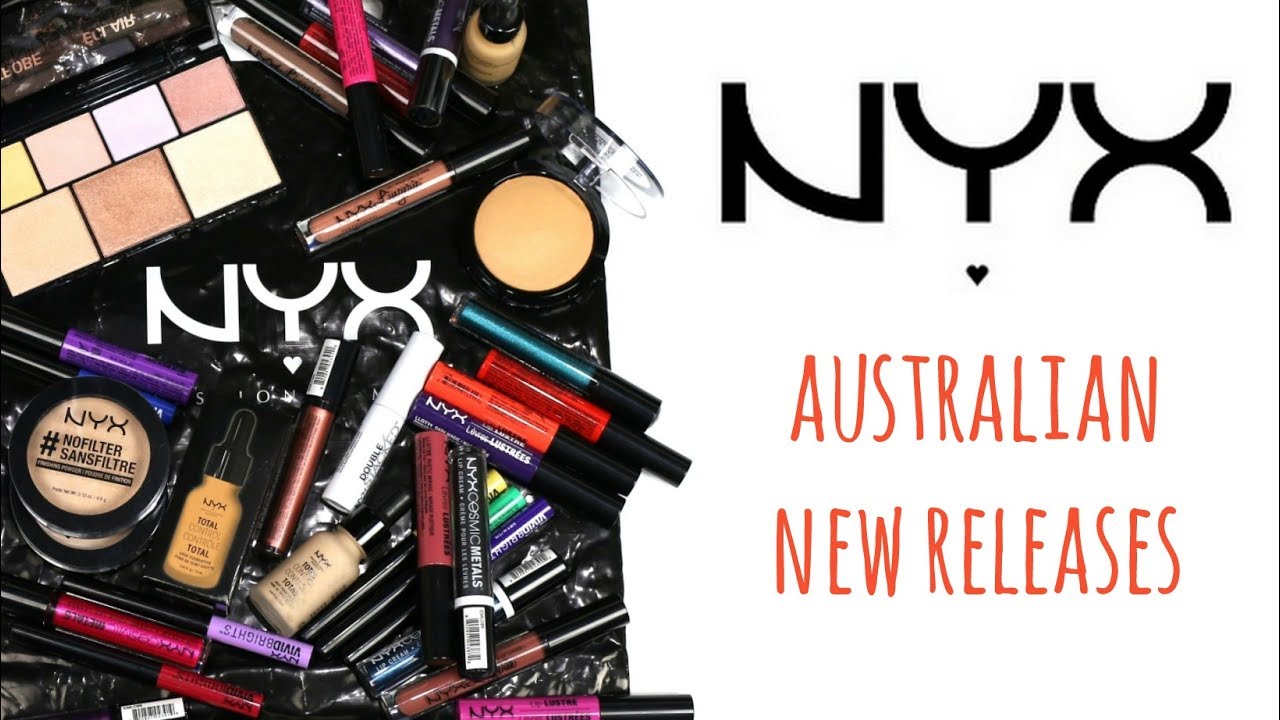NYX Cosmetics Australian New Releases YouTube