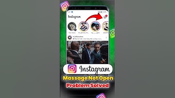 instagram message not open problem | instagram dm button not working #shorts #instagram
