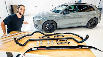 Audi SQ5 Gets A Bigger Wing, Sway Bars & Strut Tower Braces