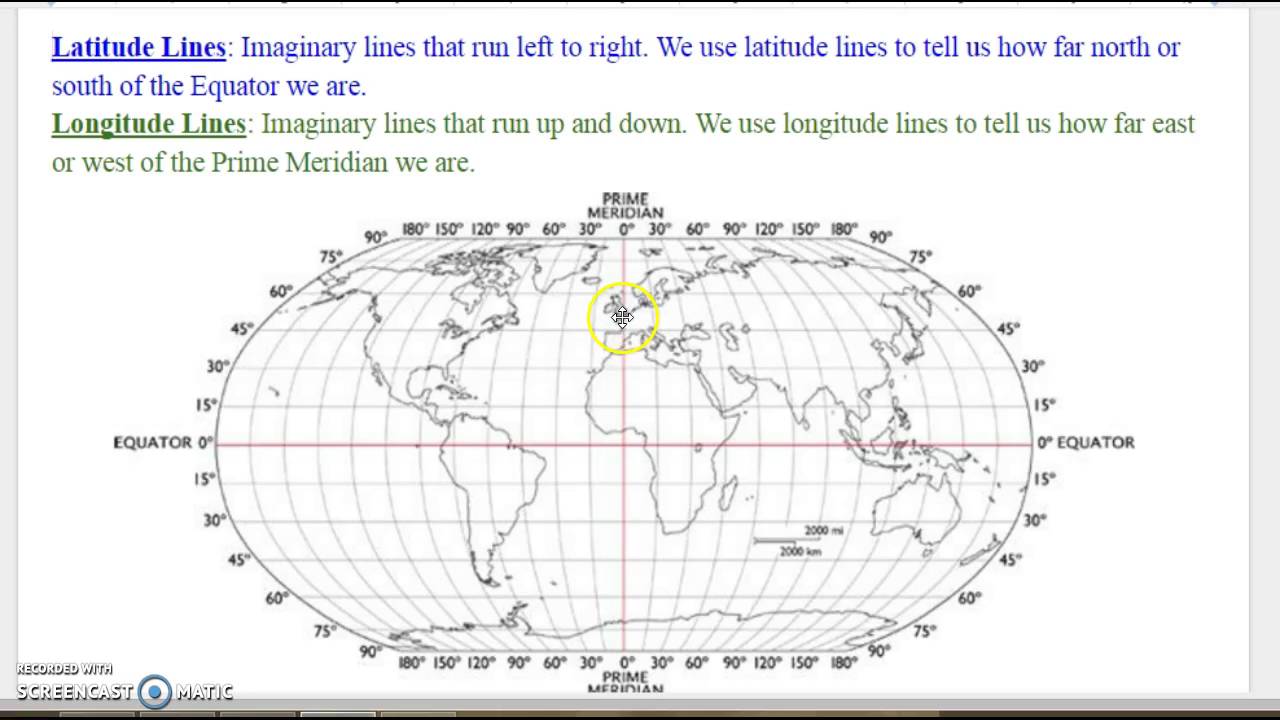 Understanding Latitude and Longitude - YouTube