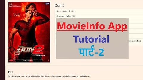 Movie-Info App using JavaScript Tutorial || Part-2 || HINDI