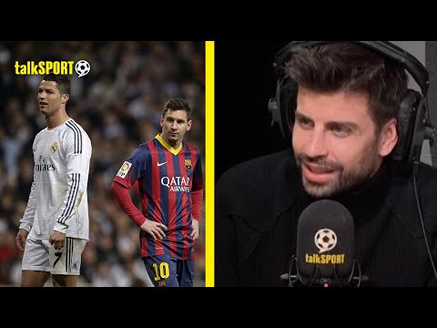Gerard Pique LABELS Messi The GREATEST Player Of All Time Despite ALSO Playing With Ronaldo!👀🔥