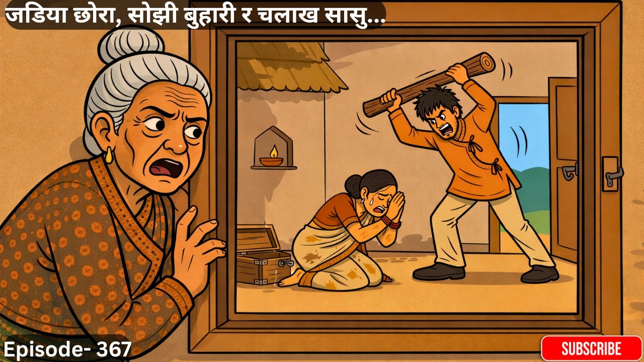 जडिया छोरा, सोझी बुहारी र चलाख सासु...Episode- 367 #sasubuhari #jadiya #folkstories #folktales