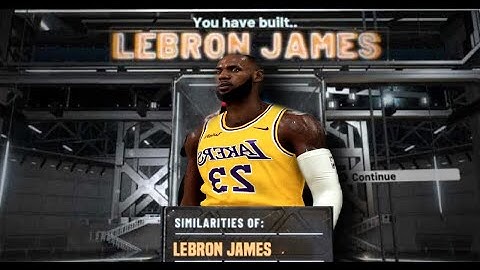 LEBRON JAMES BUILD ON NBA 2K21! DEMIGOD 6
