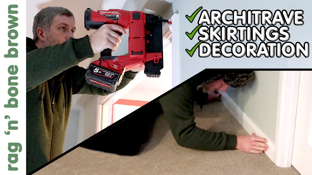 Room Renovation Architrave, Skirting Boards, Decoration, Taping