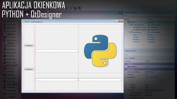 Aplikacja Okienkowa w Pythonie z QtDesignerem - Poradnik jak stworzyć interfejs graficzny GUI