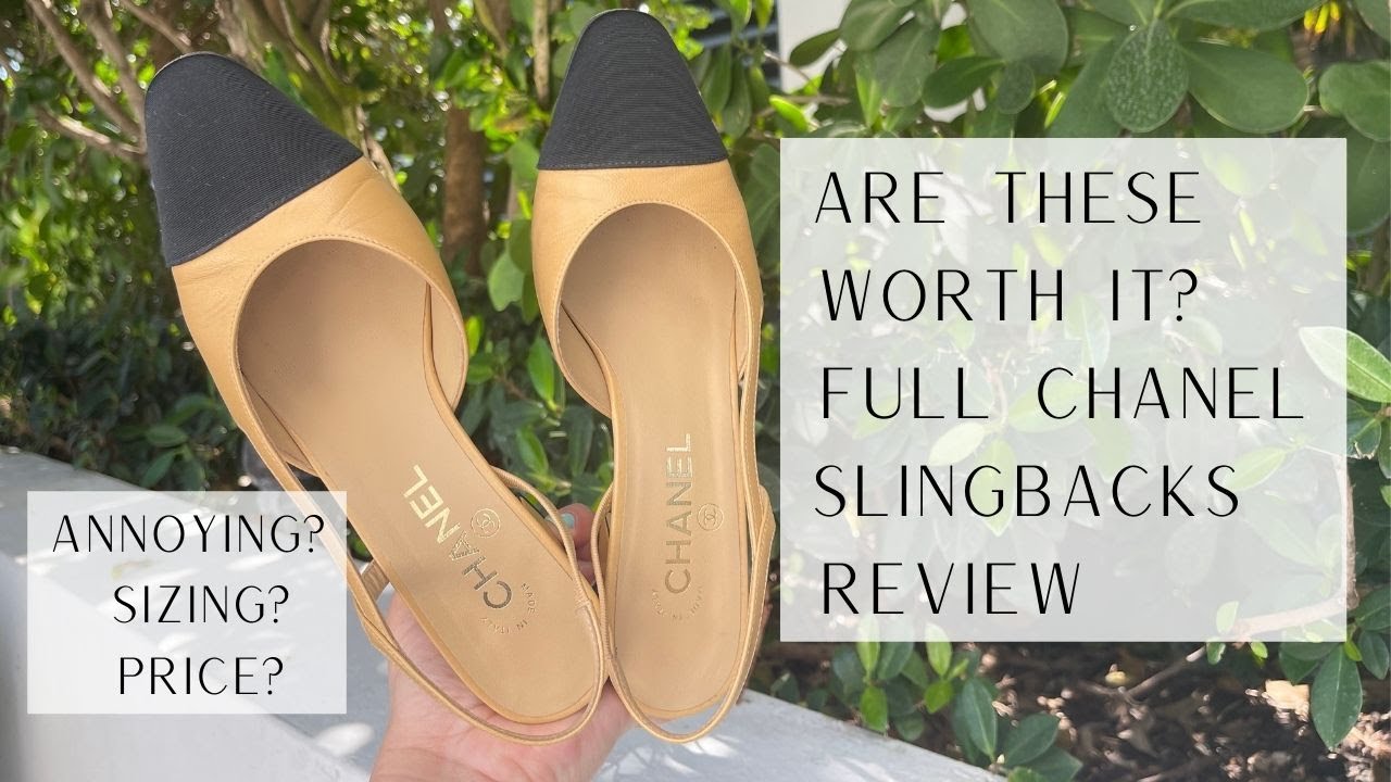Chanel Slingback Heels Review – To tweed or not to tweed? - Unwrapped