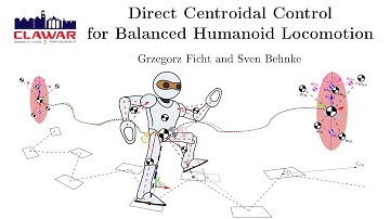 CLAWAR 2022: Direct Centroidal Controlfor Balanced Humanoid Locomotion