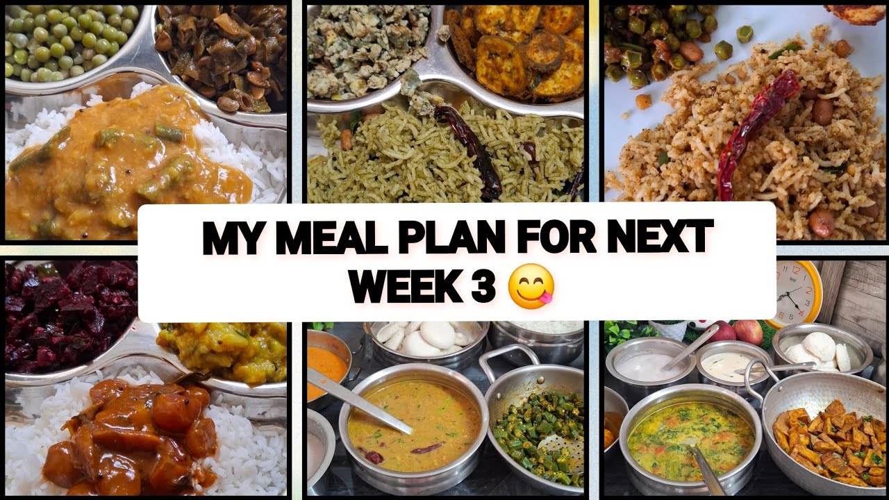 NEXT WEEK MEAL PLAN & MENU! 📝 MY PAPER PLANNING ROUTINE | BUSY MOM'S KITCHEN #tamilvlog #mealplan