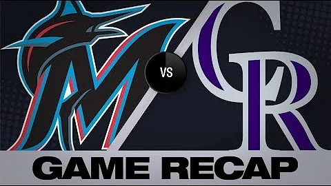 Hampson lifts Rockies in 7-6 walk-off win | Marlin...