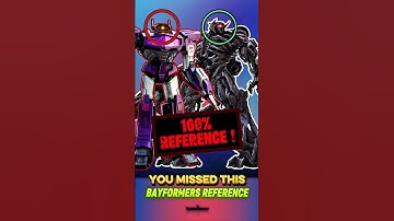 Did you catch this amazing reference ? #edformers #transformers #shorts